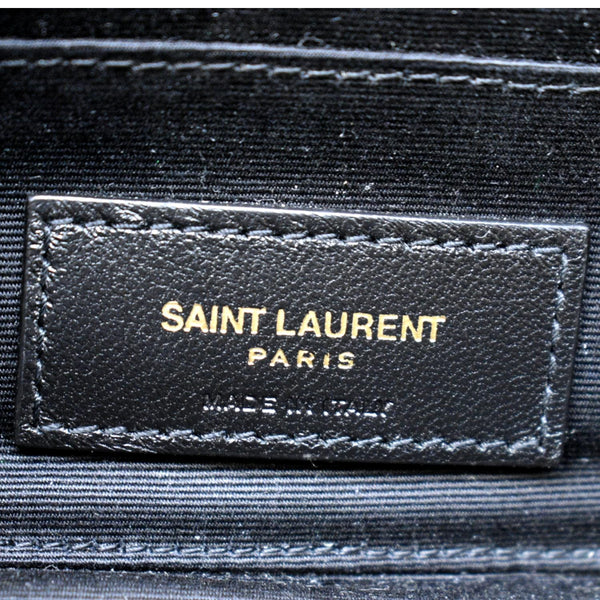 Yves Saint Laurent Becky Double Zip Lambskin Bag - Stamp