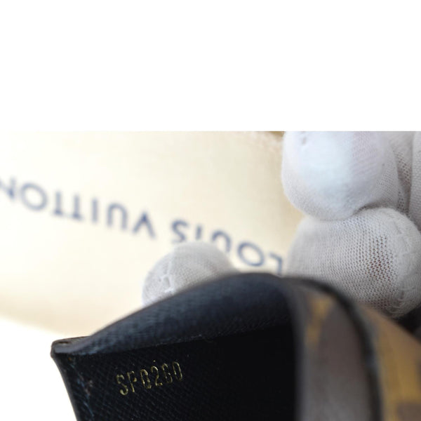 LOUIS VUITTON Card Holder Monogram Canvas Brown