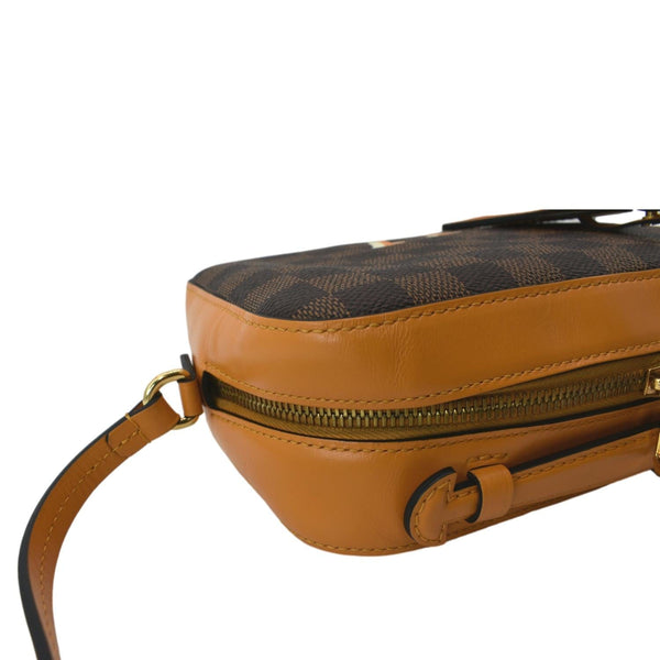 LOUIS VUITTON Santa Monica Demier Ebene Crossbody Bag Brown