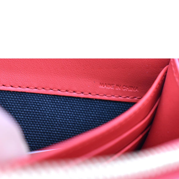 BURBERRY Haymarket House Check Clutch Wallet Beige