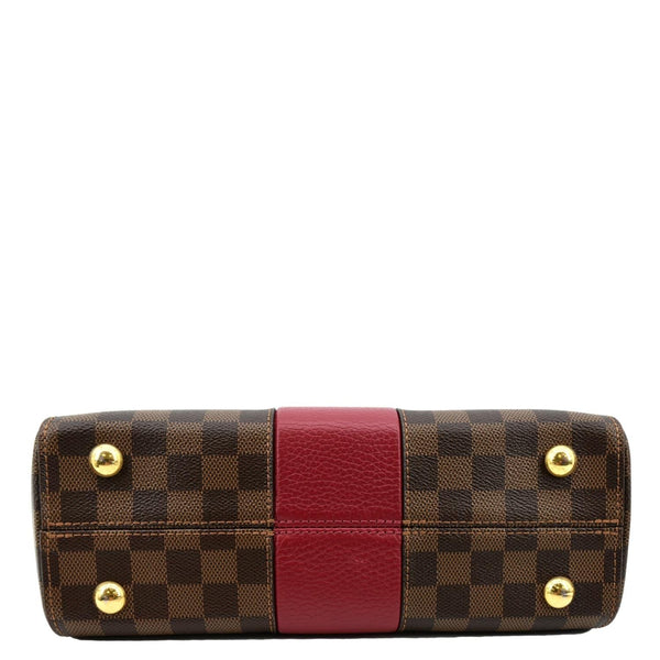 Louis Vuitton Bond Street MM Damier Ebene Satchel Bag - Bottom