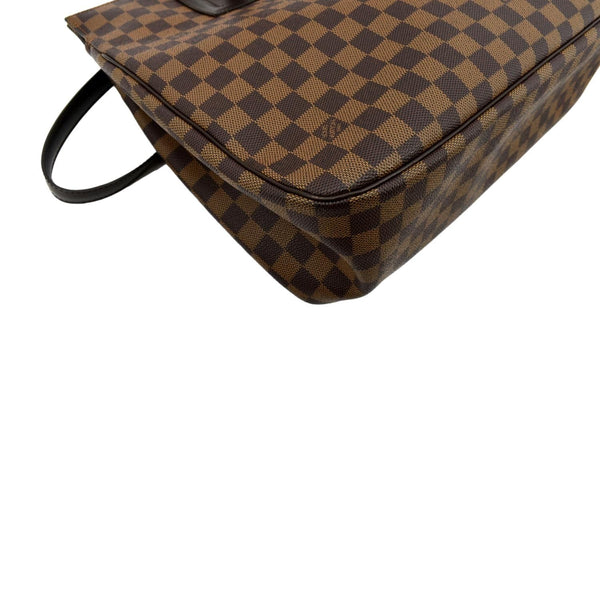 Louis Vuitton Parioli GM Damier Ebene Tote Shoulder Bag - Bottom Left