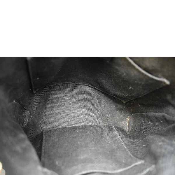 GUCCI Small GG Supreme Canvas Messenger Bag Black 523599