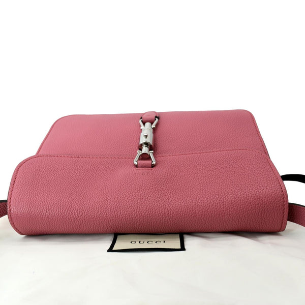 GUCCI Jackie Leather Shoulder Bag Pink 362971