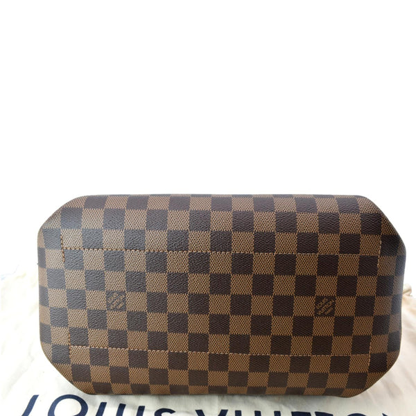LOUIS VUITTON Belmont NM Damier Ebene Shoulder Bag Brown