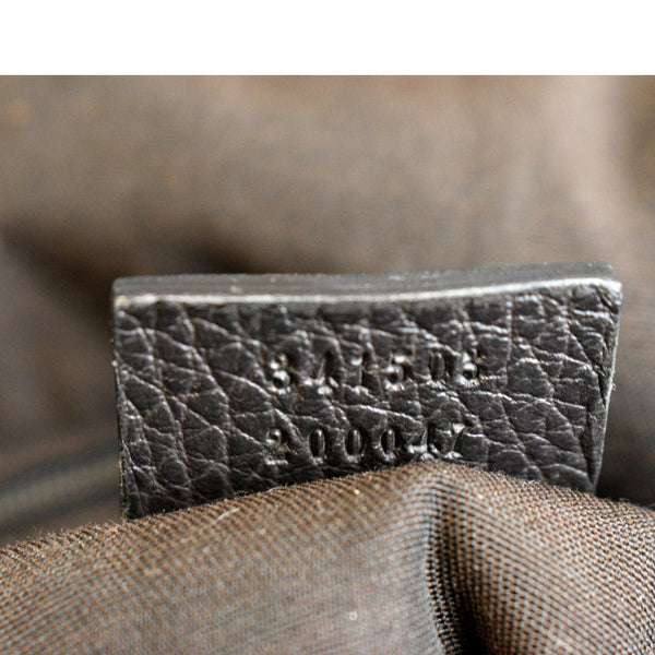 GUCCI Top Handle GG Canvas Tote Crossbody Bag Brown 341503