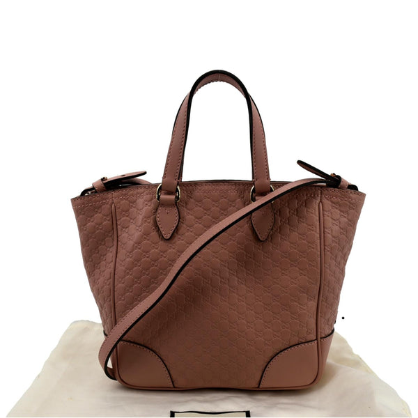 Gucci Small Bree GG Leather Crossbody Bag Light Pink - Back