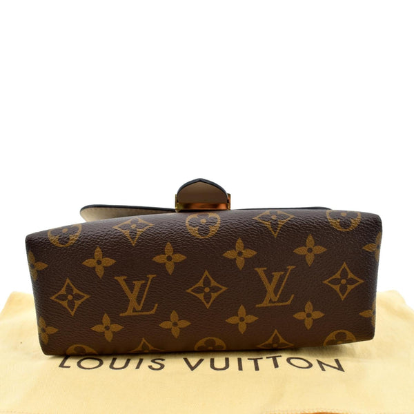 LOUIS VUITTON Locky BB Monogram Canvas Satchel Bag Neutral