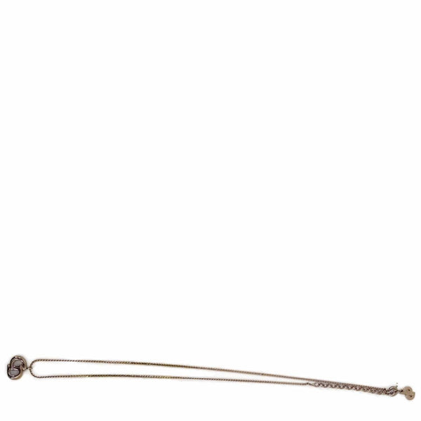 CHRISTIAN Women DIOR CD Logo Necklace Gold