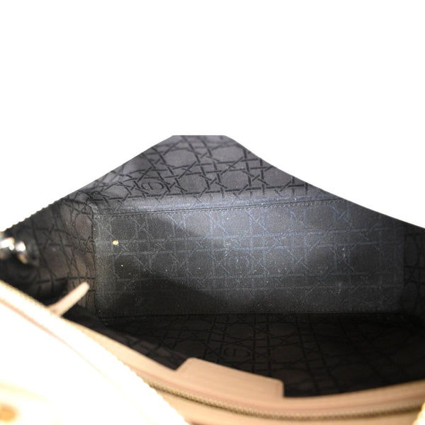 Christian Dior Medium Lady Dior Cannage Leather Bag - Inside