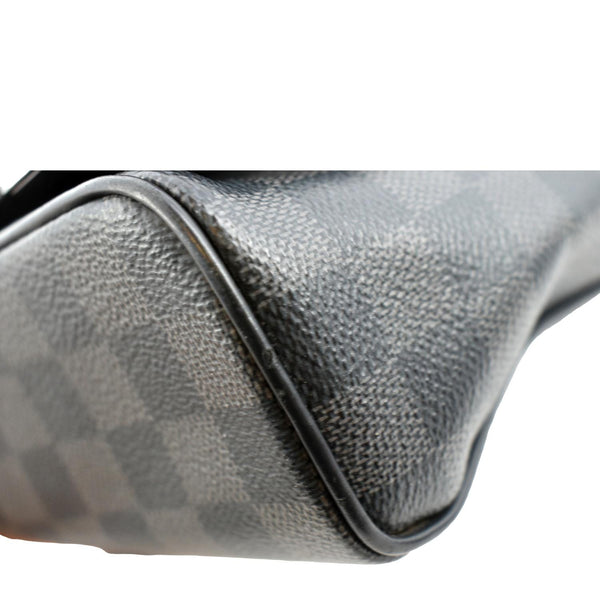 LOUIS VUITTON District PM Damier Graphite Messenger Bag Black