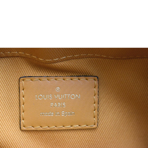 LOUIS VUITTON Santa Monica Demier Ebene Crossbody Bag Brown
