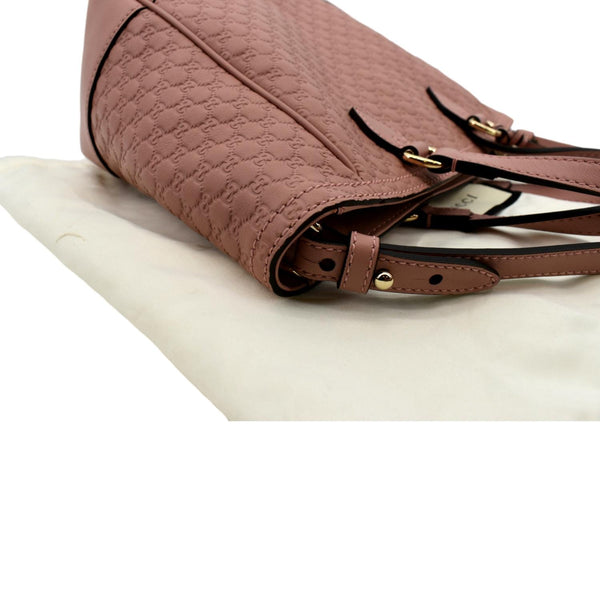 Gucci Small Bree GG Leather Crossbody Bag Light Pink - Right