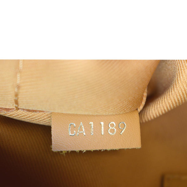 LOUIS VUITTON Santa Monica Demier Ebene Crossbody Bag Brown