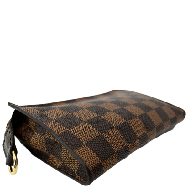 LOUIS VUITTON Toiletry Pouch Damier Ebene Vintage Brown