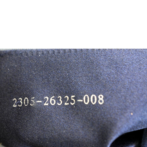 FENDI Mamma Baguette Zucca Hobo Shoulder Bag Grey