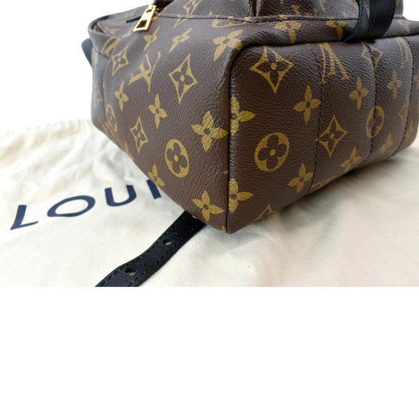 LOUIS VUITTON Palm Springs PM Monogram Canvas Backpack Brown
