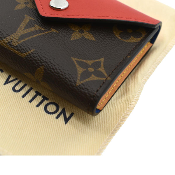 Louis Vuitton Zoe Monogram Leather Wallet Cerise - Bottom Right