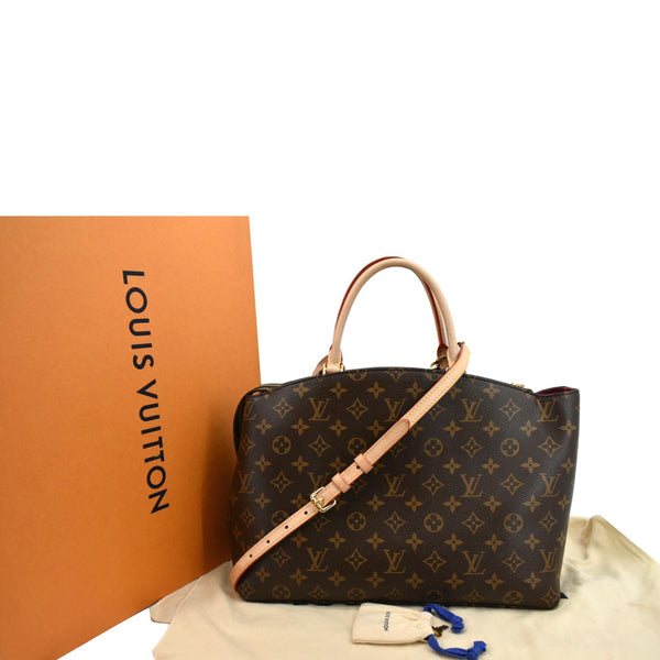 LOUIS VUITTON Grand Palais Monogram Canvas Shoulder Bag Brown
