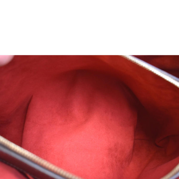 LOUIS VUITTON Sistina GM Damier Ebene Shoulder Bag Brown