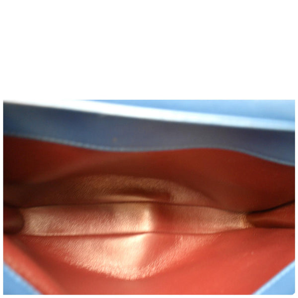 CHANEL Medium Trendy CC Flap Quilted Lambskin Shoulder Bag Blue