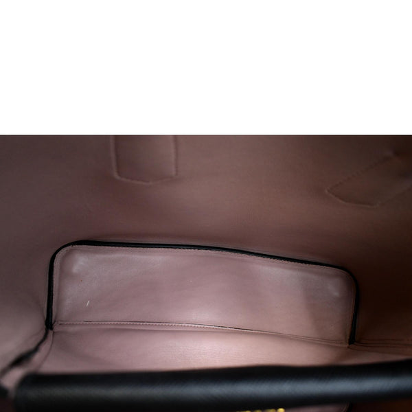 Prada Medium Double Saffiano Leather Crossbody Bag - Inside