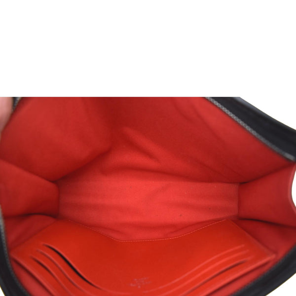 LOUIS VUITTON Voyage MM Monogram Eclipse Pochette Bag Black