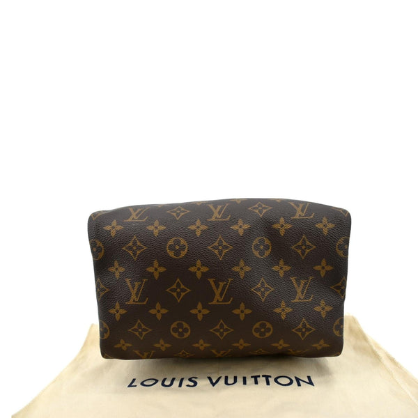 LOUIS VUITTON Speedy 25 Bandouliere Monogram Canvas Shoulder Bag Brown