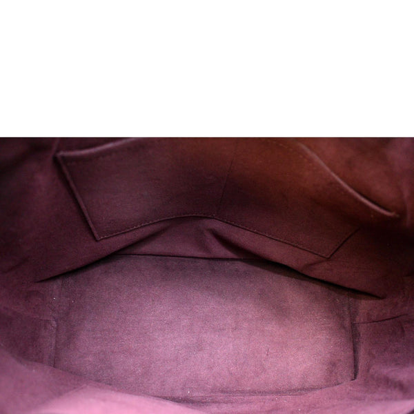 Louis Vuitton Belmont Damier Ebene Shoulder Bag Brown - Inside