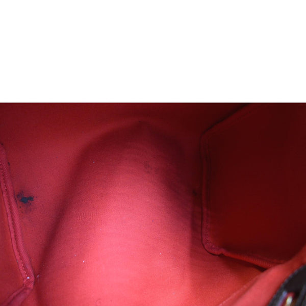 LOUIS VUITTON Speedy 25 Damier Ebene Satchel Bag Brown