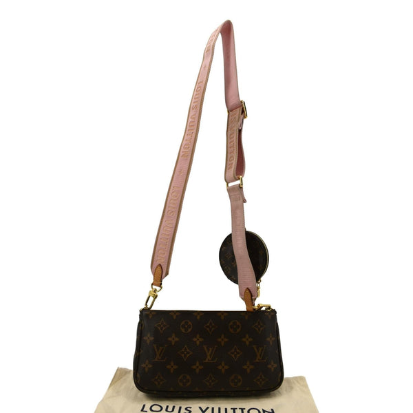 LOUIS VUITTON Multi Pochette Accessoires Monogram Canvas Shoulder Bag Brown