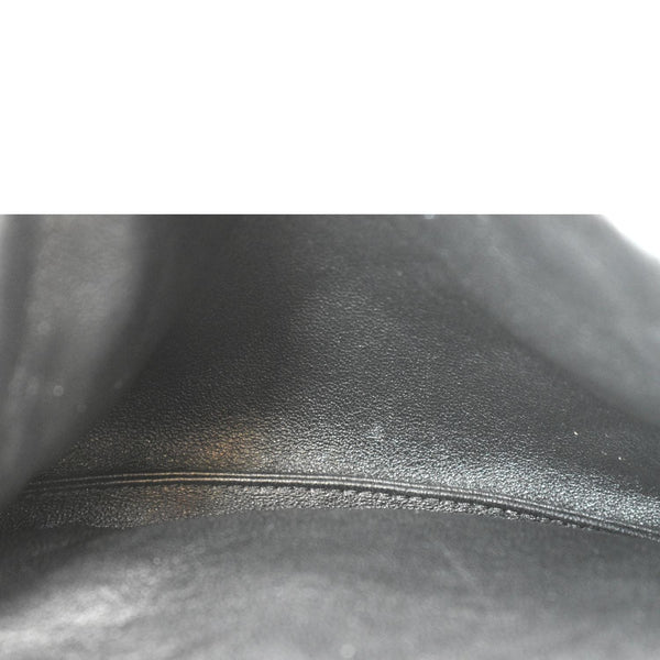 CHANEL Mineral Nights Flap Quilted Leather Shoulder Bag Black