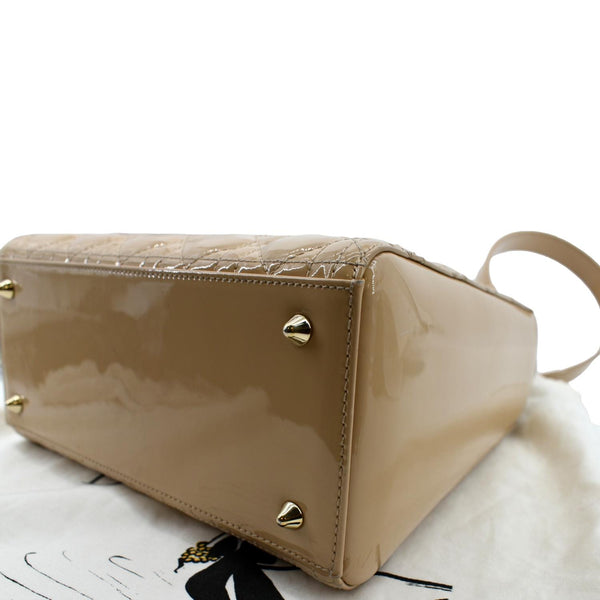 Christian Dior Medium Lady Dior Cannage Leather Bag - Bottom Right