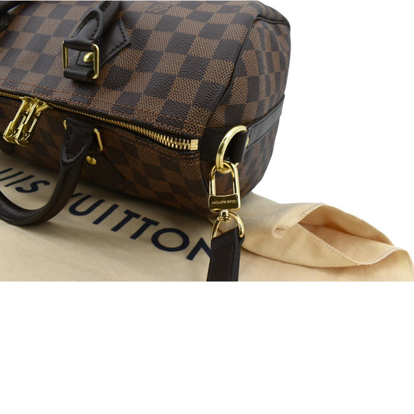 LOUIS VUITTON Speedy 30 Bandouliere Damier Ebene Shoulder Bag Brown - New Year Deals