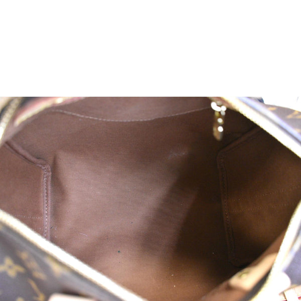 LOUIS VUITTON Speedy 25 Bandouliere Monogram Canvas Shoulder Bag Brown