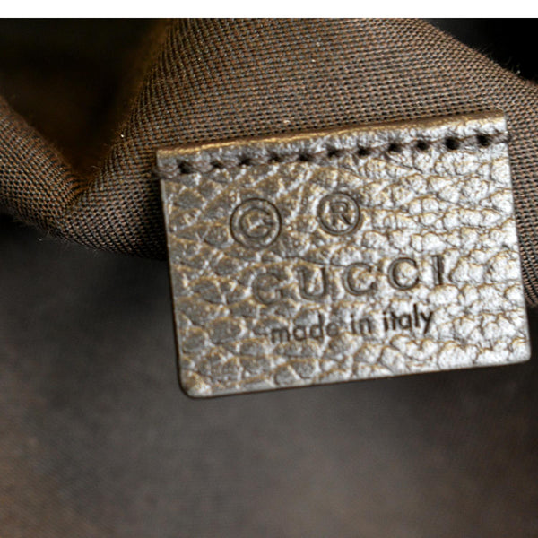 GUCCI Waist Pouch GG Canvas Belt Bag Beige 630915