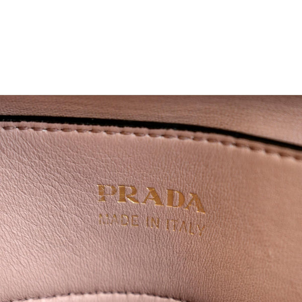 Prada Medium Double Saffiano Leather Crossbody Bag - Stamp