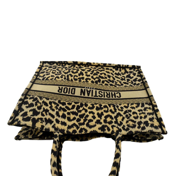 Christian Dior Large Book Oblique Embroidered Tote Bag - Top