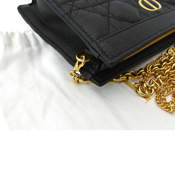 Christian Dior Caro Cannage Calfskin Zipped Pouch-DDH