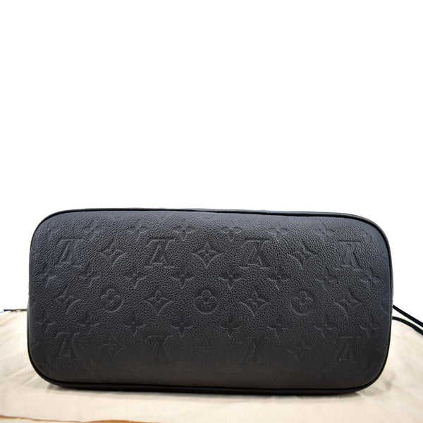 Louis Vuitton Neverfull MM Monogram Empreinte Tote Bag - Bottom