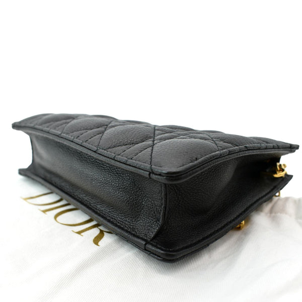 Christian Dior Caro Cannage Calfskin Zipped Pouch-DDH