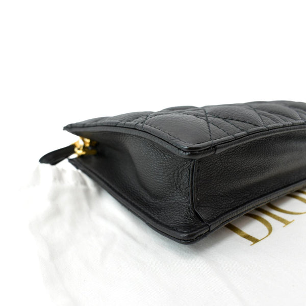 Christian Dior Caro Cannage Calfskin Zipped Pouch-DDH