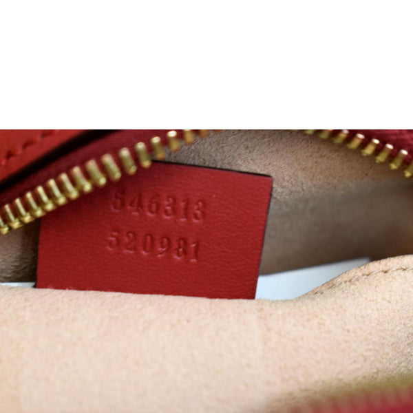 GUCCI GG Supreme Monogram Blooms Print Mini Chain Crossbody Bag Beige 546313