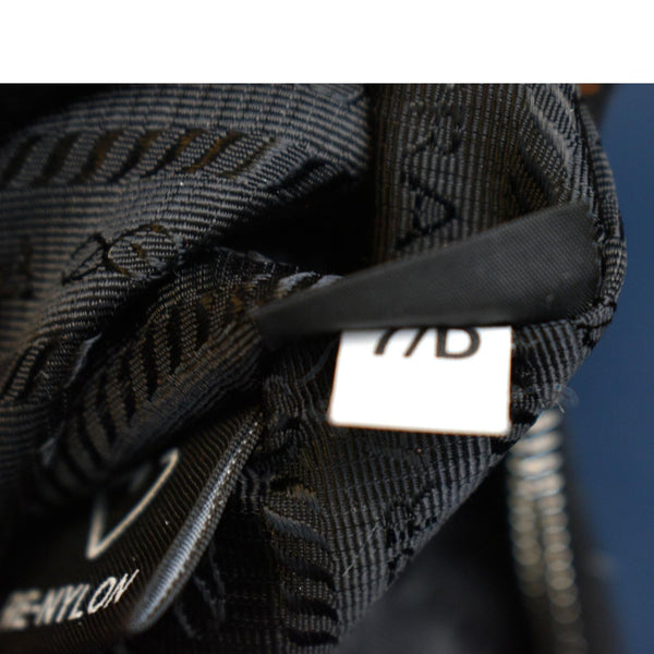 PRADA Re-Edition 2005 Nylon Shoulder Bag Black