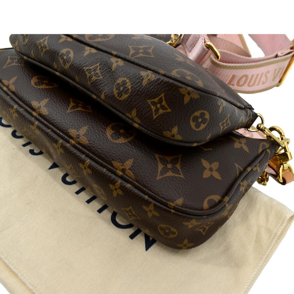LOUIS VUITTON Multi Pochette Accessoires Monogram Canvas Shoulder Bag Brown