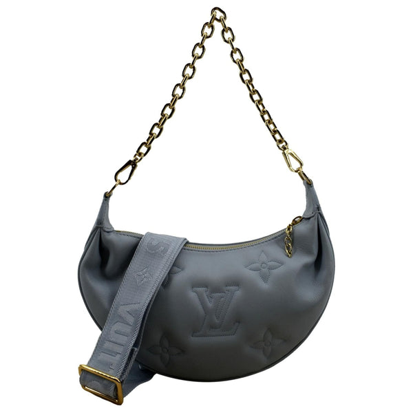 LOUIS VUITTON Over The Moon Calf Leather Shoulder Bag Blue