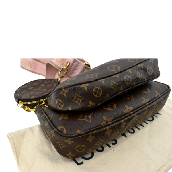 LOUIS VUITTON Multi Pochette Accessoires Monogram Canvas Shoulder Bag Brown