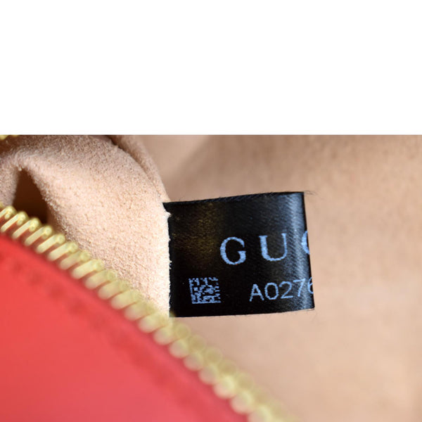 GUCCI GG Supreme Monogram Blooms Print Mini Chain Crossbody Bag Beige 546313