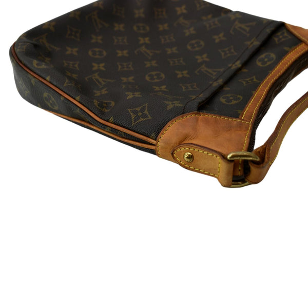 LOUIS VUITTON Odeon PM Monogram Canvas Crossbody Bag Brown