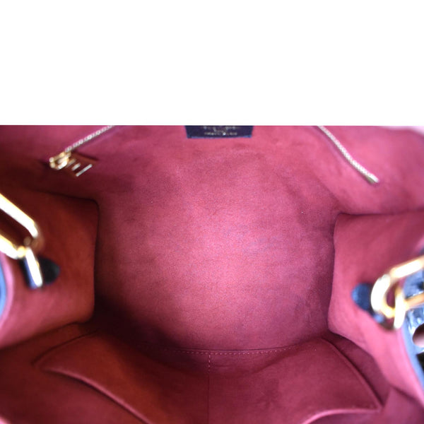 LOUIS VUITTON Onthego PM Bicolor Monogram Empreinte Shoulder Bag Black